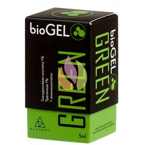Гель для интрадермального введения "BioGel Green", флакон 5,5 мл (РУ)