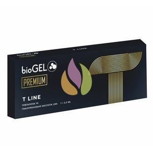 Гель косметический BioGel Premium T Line, шприц 2,2 мл