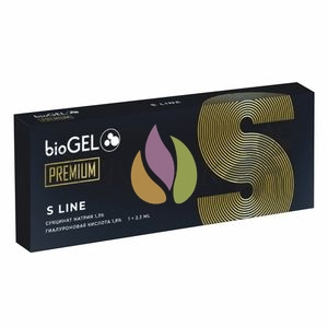 Гель косметический BioGel Premium S Line, шприц 2,2 мл