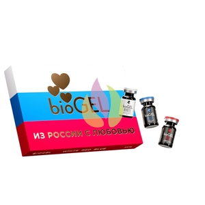 BioGel, Набор Сет "Россия" BioGel White + BioGel Blue + BioGel Red